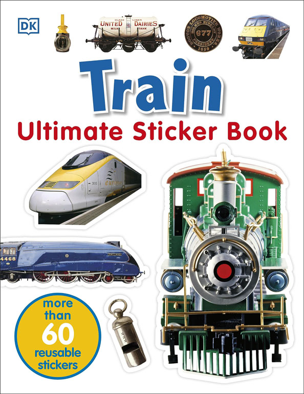 Cover: Train Ultimate Sticker Book