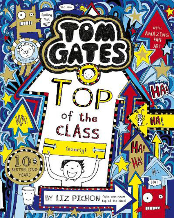 Cover: Tom Gates: Top of the Class (Nearly)