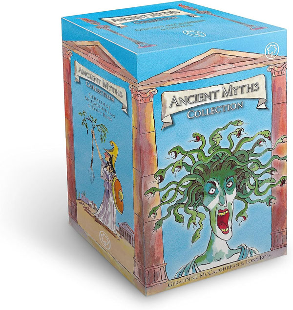 Ancient Myths 16 Books Young Adult Collection Paperback Set By Mccaurhrean Ross