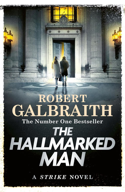 Cover: Hallmarked Man: Cormoran Strike Book 8