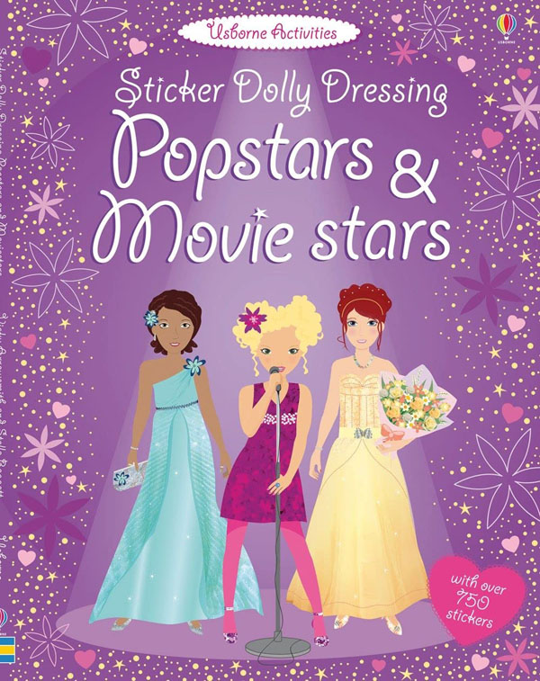Sticker Dolly Dressing Popstars And Movie Stars