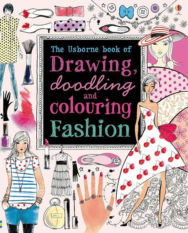 Drawing, Doodling And Colouring Fashion
