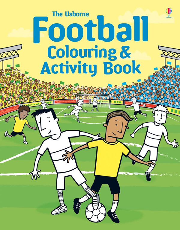 Cover: Football Colouring And Activity Book