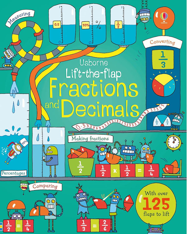 Lift-The-Flap Fractions And Decimals