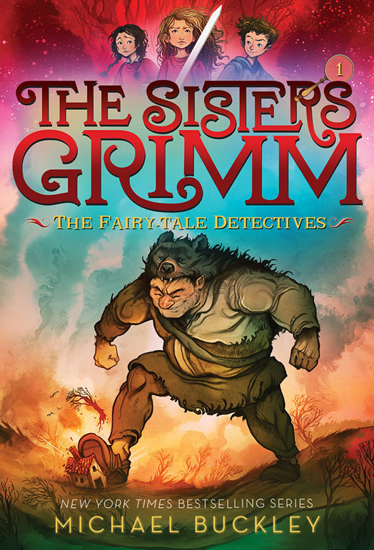 Cover: The Sisters Grimm : The Fairy-Tale Detectives (Book 1)