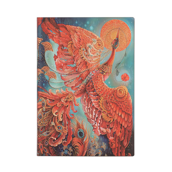 Paperblanks Softcover Flexi Notebook - Firebird