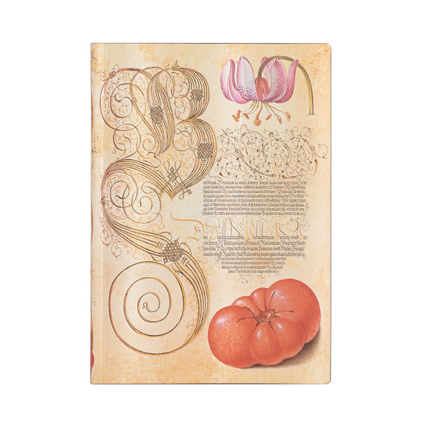 Paperblanks Lily & Tomato Lined Softcover Flexi Notebook