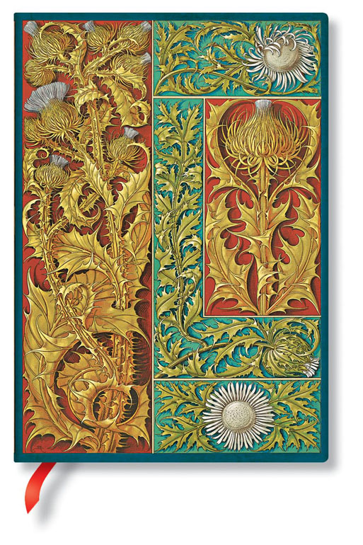 Paperblanks Softcover Flexi Notebook - White Thistle