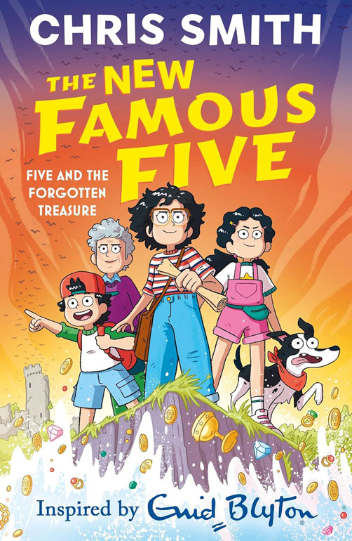 Cover: The New Famous Five: Five and the Forgotten Treasure