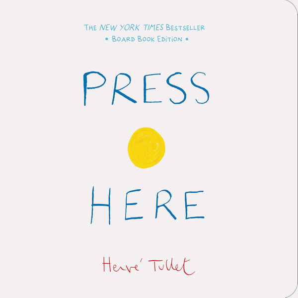 Cover: Press Here: Board Book Edition