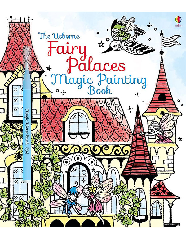 Fairy Palaces Magic Painting Book