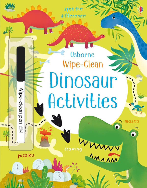 Cover: Wipe-Clean Dinosaur Activities