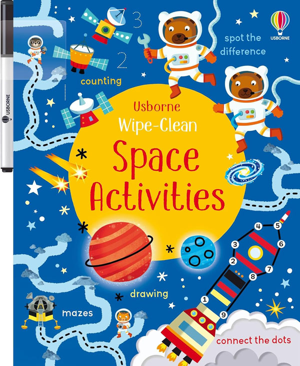 Cover: Wipe-Clean Space Activities