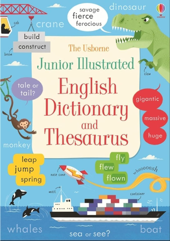 Cover: Junior Illustrated English Dictionary And Thesaurus
