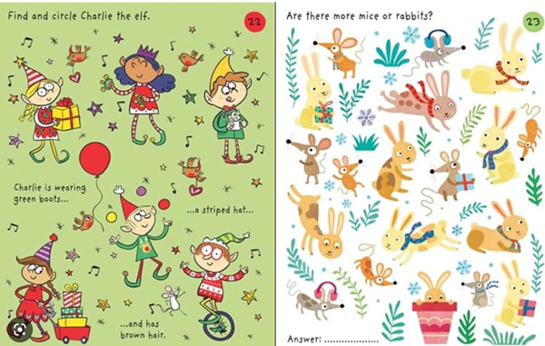 Cover: Little Children'S Christmas Pad
