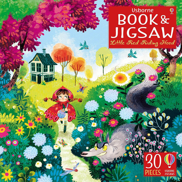 Usborne Book And Jigsaw Little Red Riding Hood