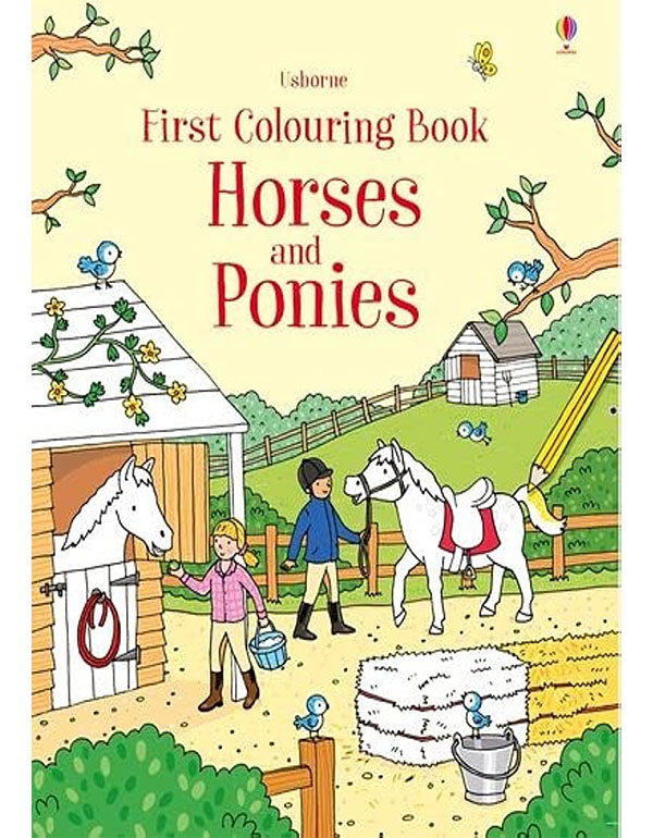 First Colouring Book Horses and Ponies