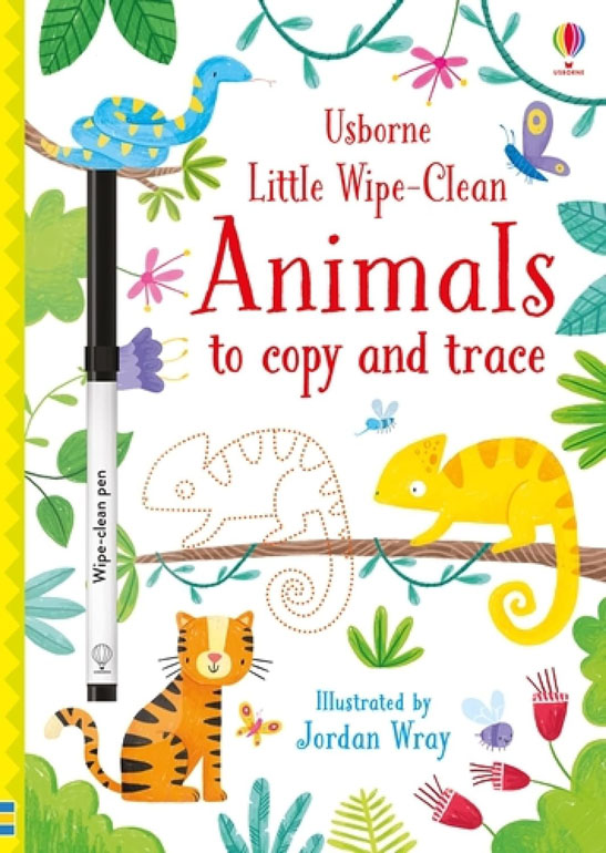 Little Wipe-Clean Animals To Copy And Trace