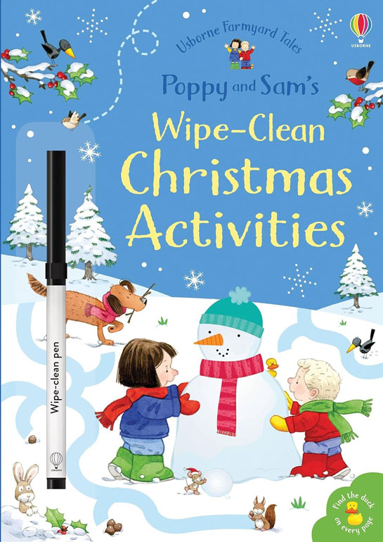 Poppy And Sam'S Wipe-Clean Christmas Activities