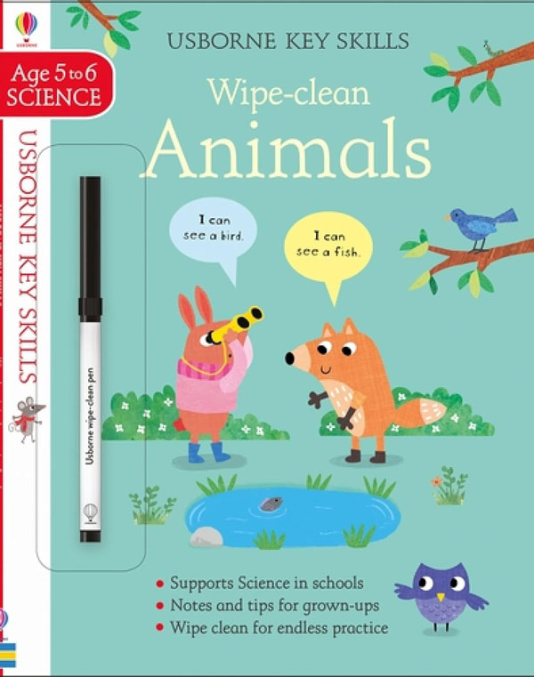 Key Skills Wipe-Clean: Animals 5-6