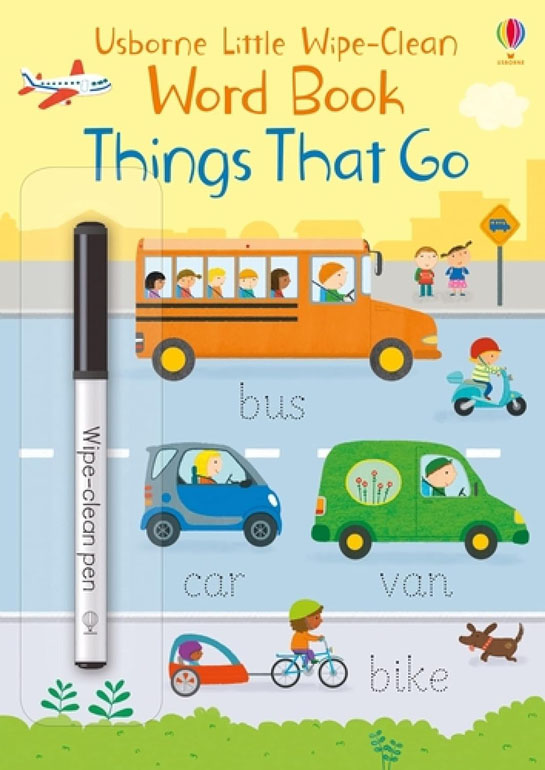 Cover: Little Wipe-Clean Word Book Things That Go