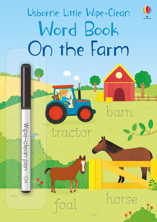 Little Wipe-Clean Word Book On The Farm