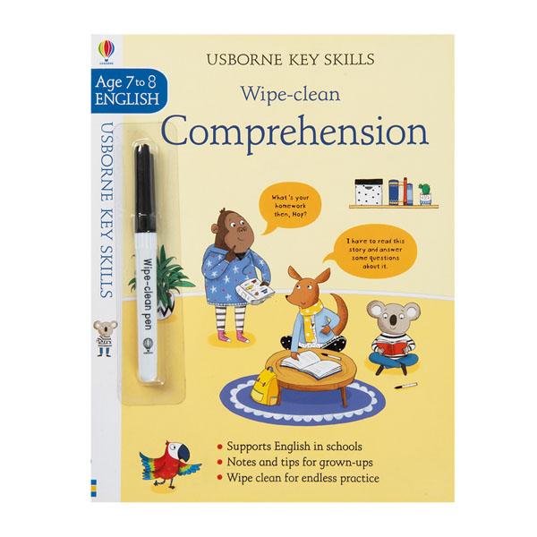 Key Skills Wipe-Clean Comprehension 7-8