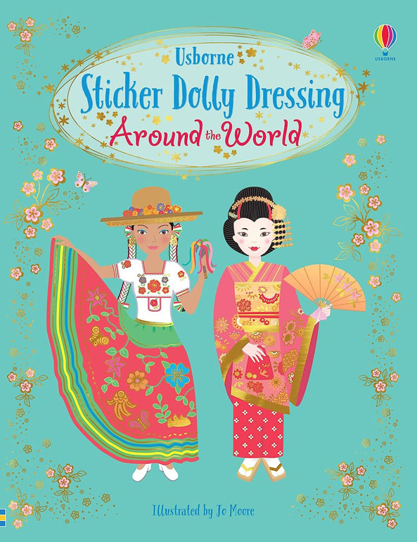 Sticker Dolly Dressing Around the World