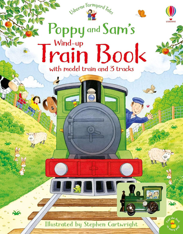 Poppy And Sam'S Wind-Up Train Book