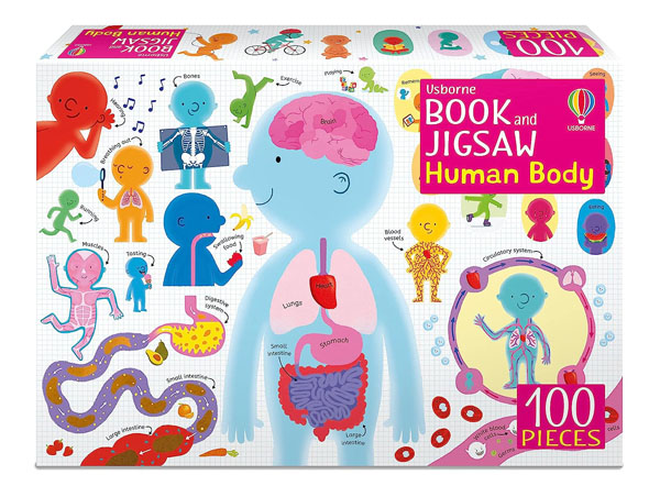 Usborne Book and Jigsaw - Human Body