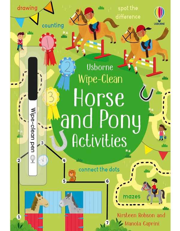 Cover: Wipe-Clean: Horse and Pony Activities