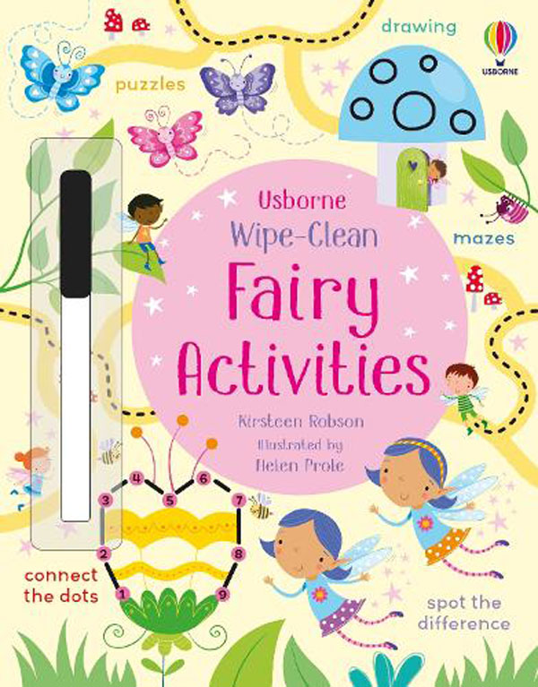 Cover: Wipe-Clean Fairy Activities