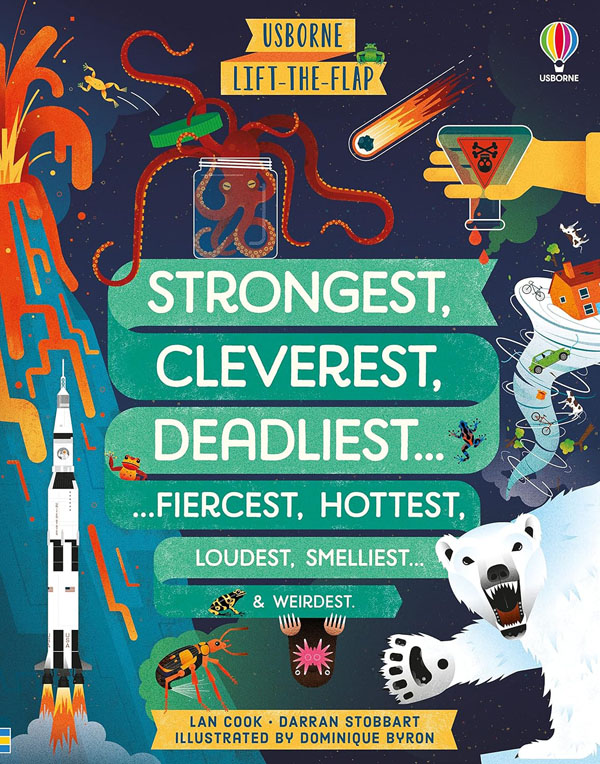 Lift-The-Flap Strongest, Cleverest, Deadliest…