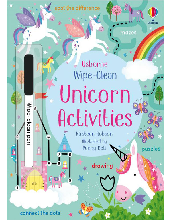 Cover: Wipe-Clean: Unicorn Activities