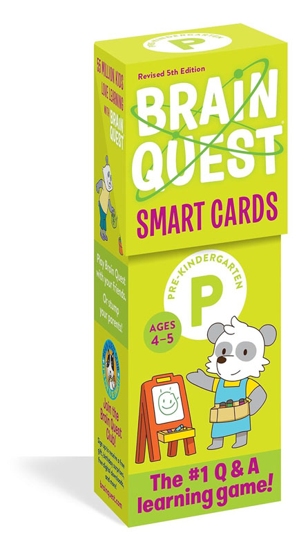 Brain Quest Pre-Kindergarten Smart Cards Revised 5Th Edition