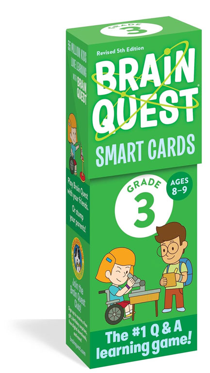 Cover: Brain Quest 3rd Grade Smart Cards Revised 5th Edition