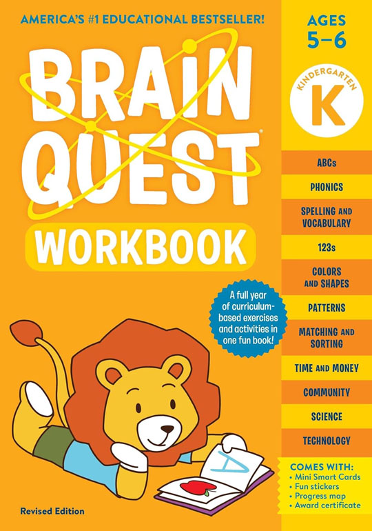 Brain Quest Workbook: Kindergarten (Revised Edition)