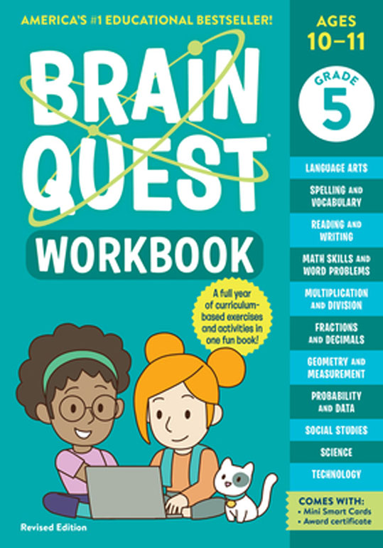 Cover: Brain Quest Workbook: 5th Grade (Revised Edition)