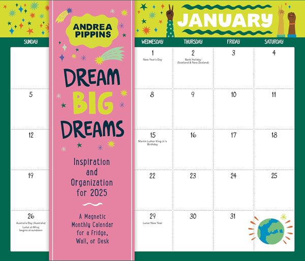 Dream Big Dreams: Inspiration and Organization for 2025