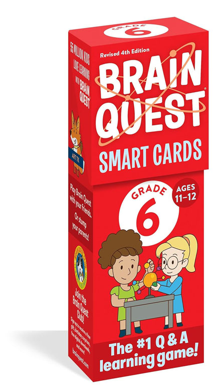 Brain Quest 6Th Grade Smart Cards Revised 4Th Edition