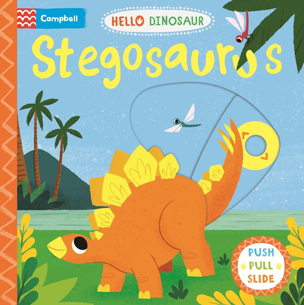 Cover: Stegosaurus: A Push Pull Slide Dinosaur Book