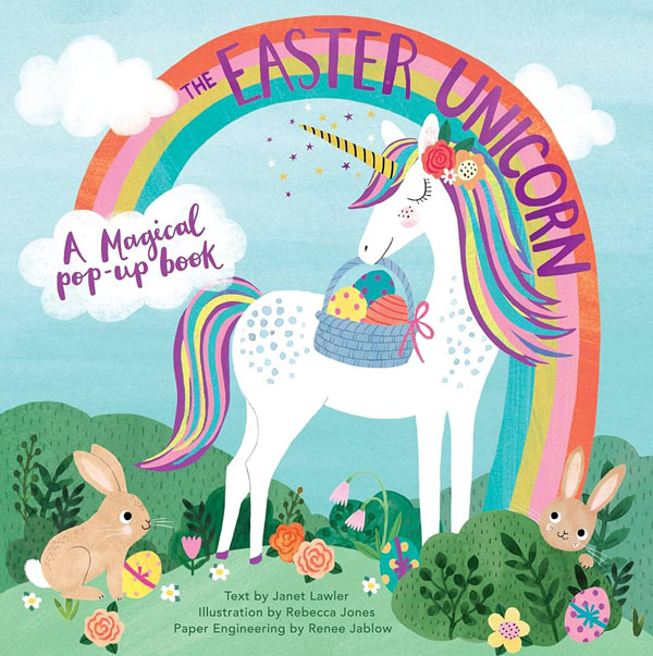 Cover: Easter Unicorn: A Magical Pop-Up Book