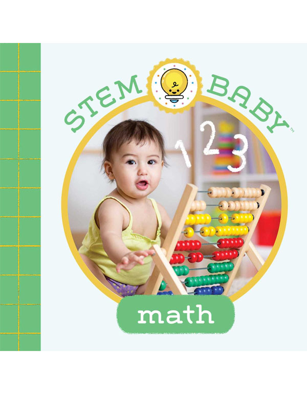Cover: Stem Baby: Math: (Stem Books For Babies, Tinker And Maker Books For Babies)