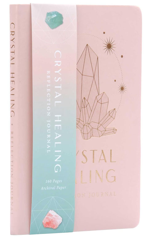 Cover: Crystal Healing Reflection Journal