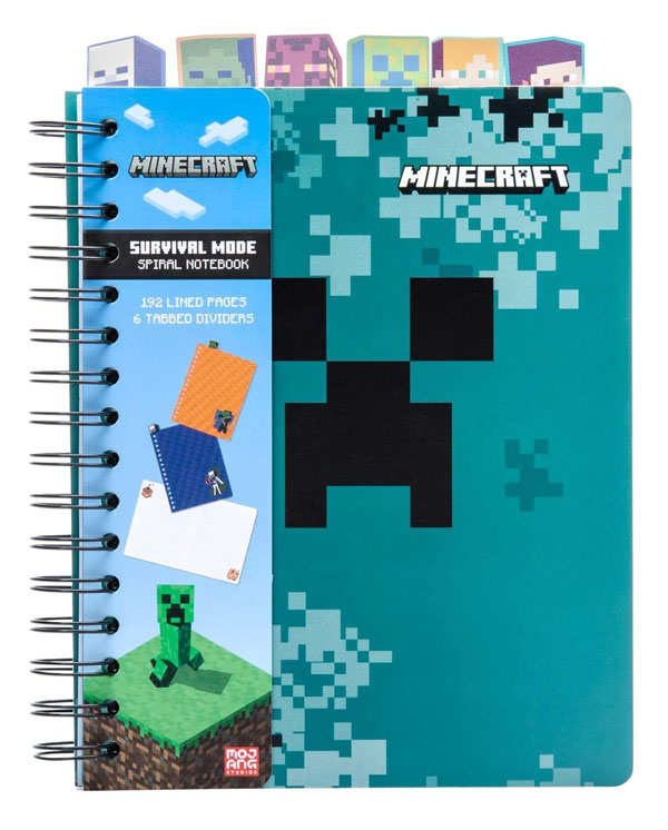 Cover: Minecraft: Surival Mode Spiral Notebook