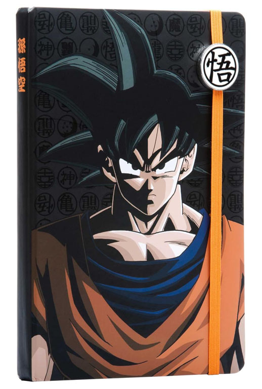 Dragon Ball Z Goku Journal with Charm