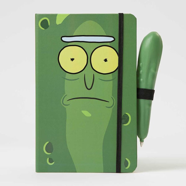 Cover: Rick and Morty: Hardcover Ruled Journal With Pen