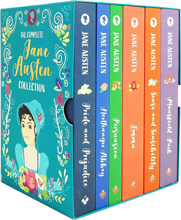 The Complete Jane Austen Collection 6 Books Box Set - Ages 9-14