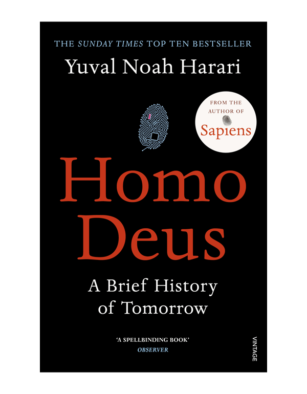 Cover: Homo Deus: A Brief History of Tomorrow