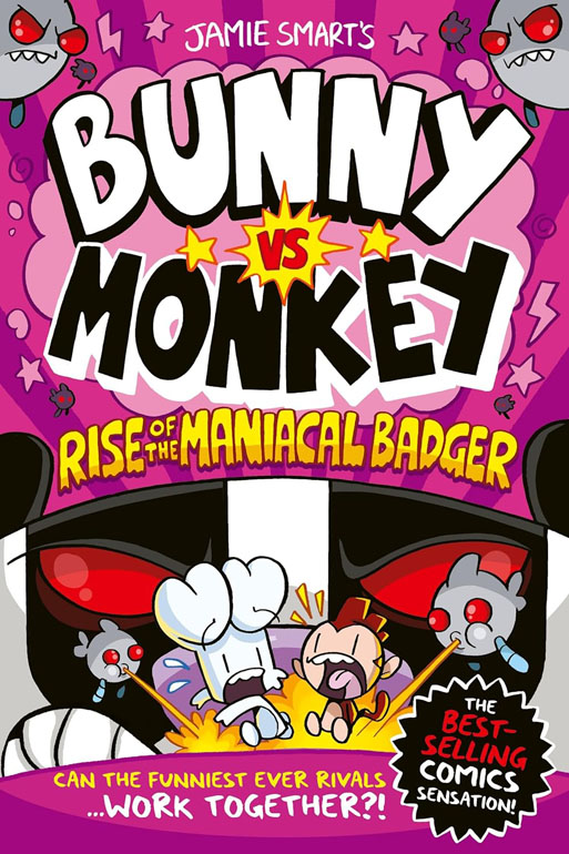 Cover: Bunny vs Monkey: Rise of the Maniacal Badger